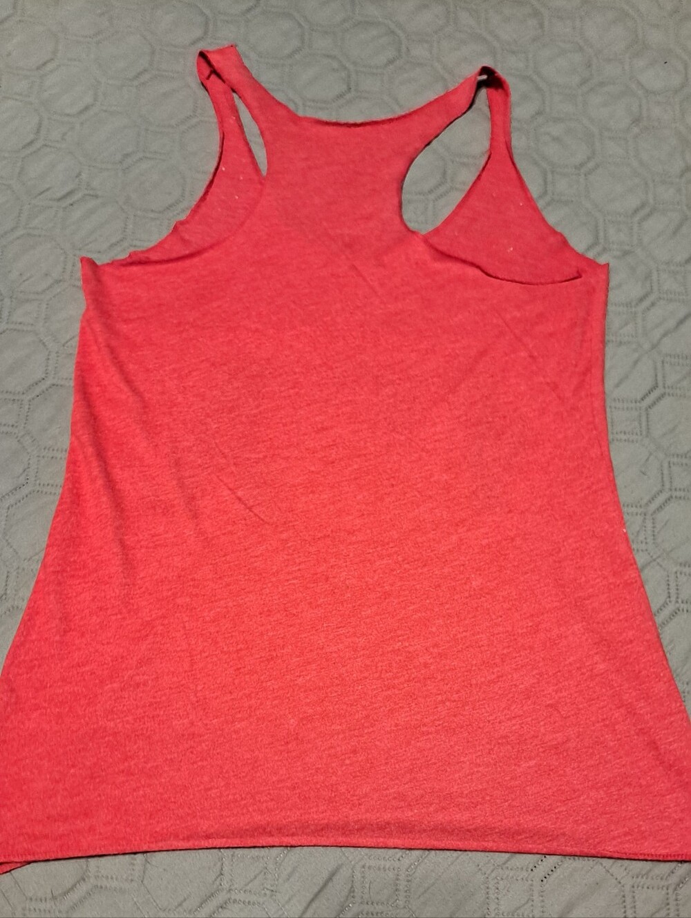 Patriotic 'USA' Graphic Tank- Red, Cream, Brown Size S/M 4th Of JULY! - Picture 5 of 5